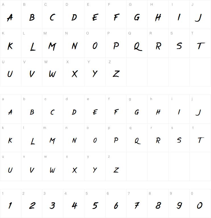 AERON字体