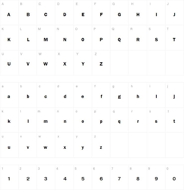 Freesia字体