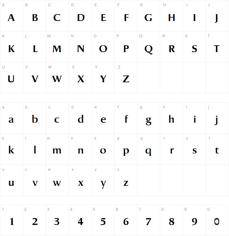 Cartesius字体