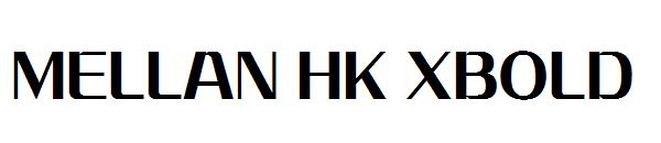 MELLAN HK XBOLD字体