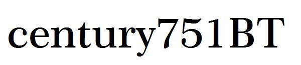 century751BT字体