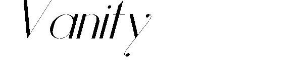 Vanity字体