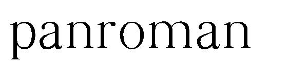 panroman字体