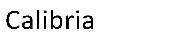 Calibria字体