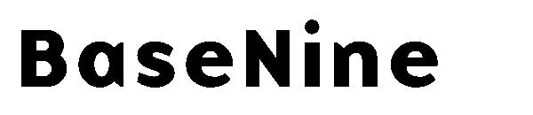 BaseNine字体