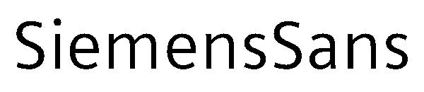 SiemensSans字体