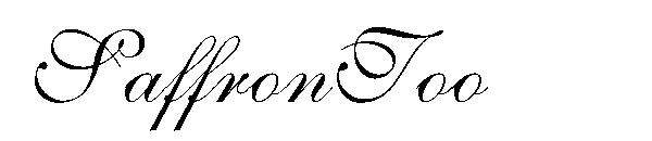 SaffronToo字体