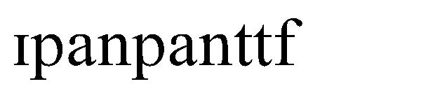 Ipanpanttf字体