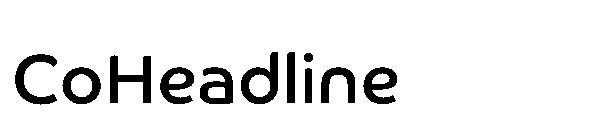 CoHeadline字体