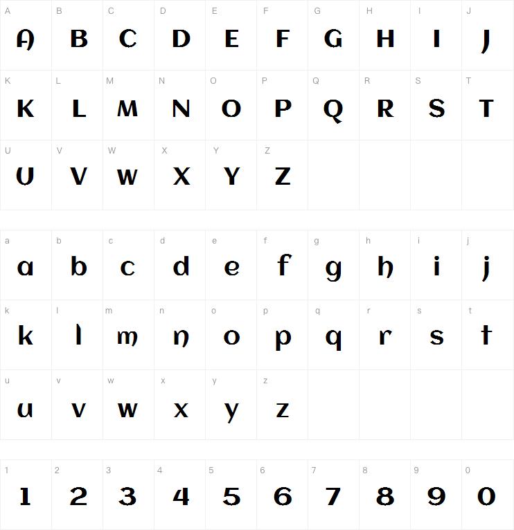 Aclonica字体