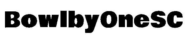BowlbyOneSC字体