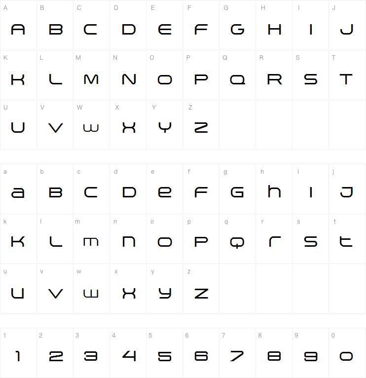 Arkitech字体