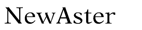 NewAster字体