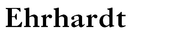 Ehrhardt字体