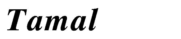 Tamal字体
