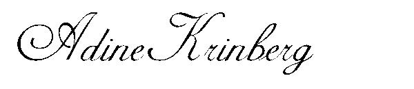 AdineKrinberg字体