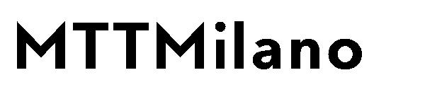 MTTMilano字体