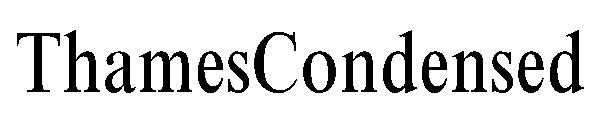 ThamesCondensed字体