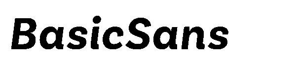 BasicSans字体