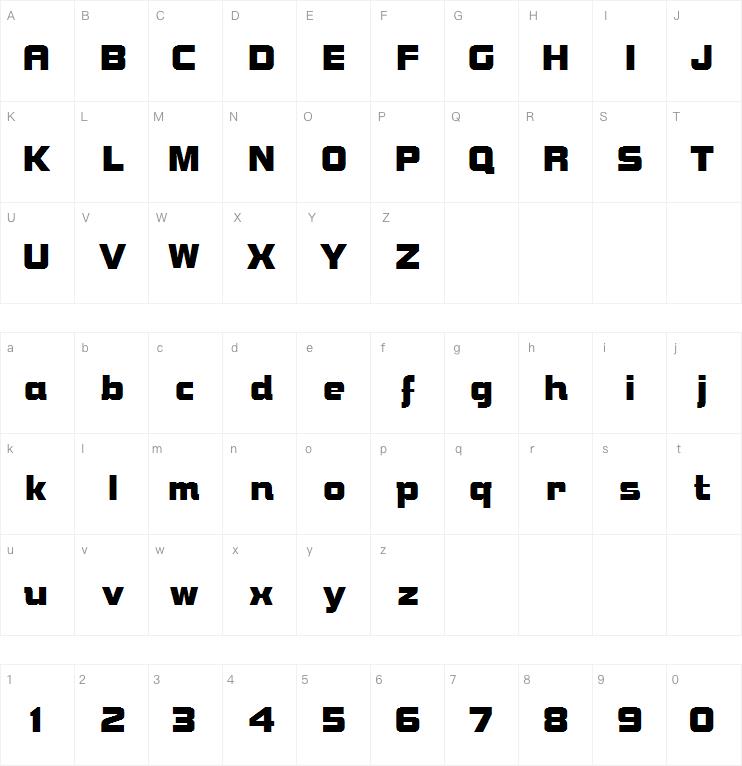 BoltBoldITCbyBT字体