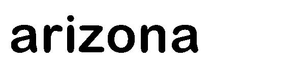 arizona字体