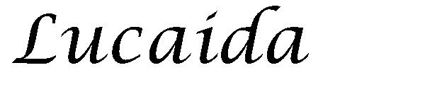 Lucaida字体