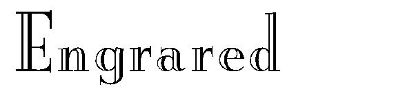 Engrared字体