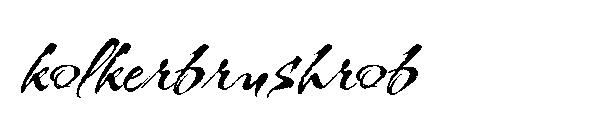 kolkerbrushrob字体