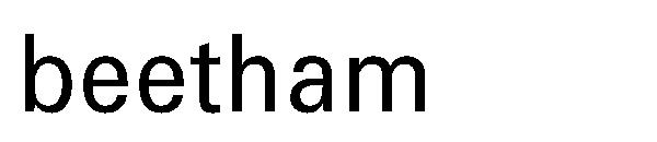 beetham字体