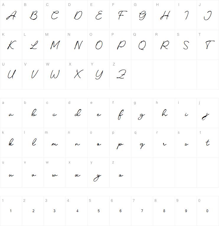 Candelia字体