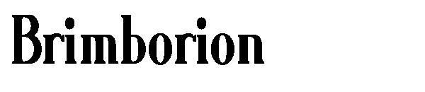 Brimborion字体