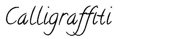 Calligraffiti