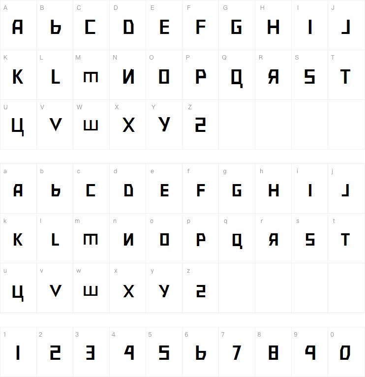 BolshevikPL字体