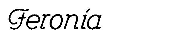 Feronia字体
