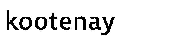 kootenay字体