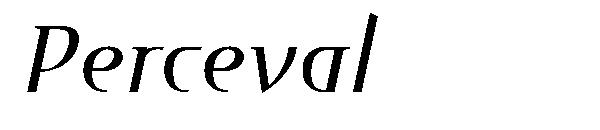 Perceval字体