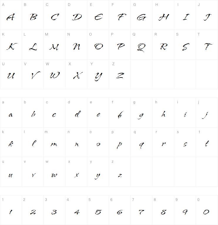 AridITCStd字体