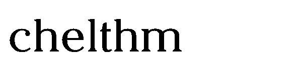 chelthm字体