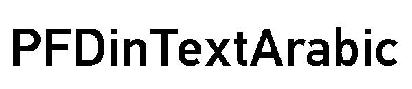 PFDinTextArabic字体