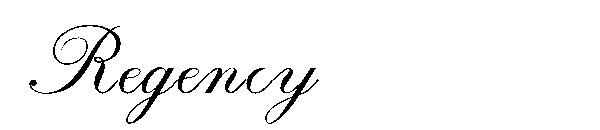 Regency字体