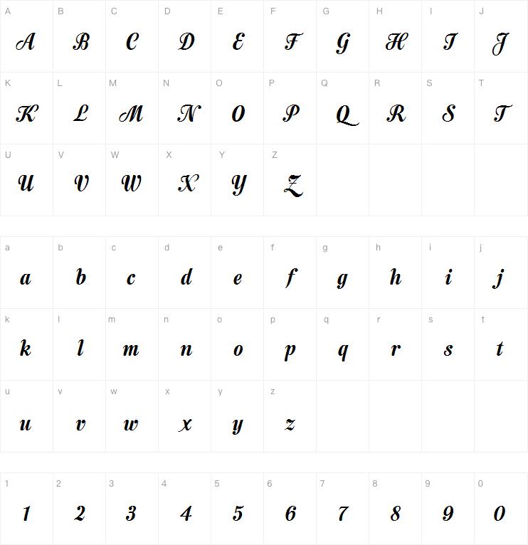 VNF semilla字体