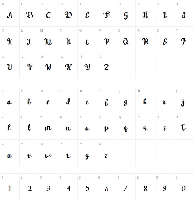 HUDSON字体