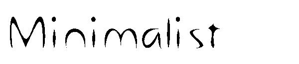 Minimalist字体