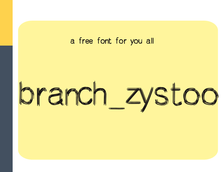 branch-zystoo字体