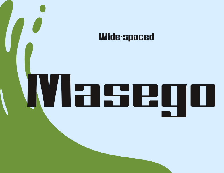 masego字体