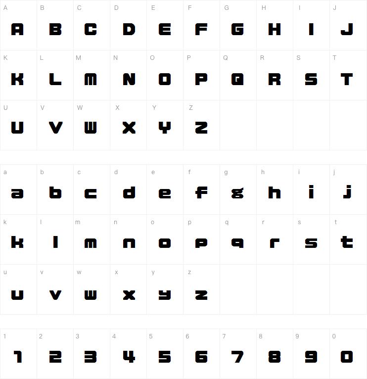 Nynjara-Regular字体