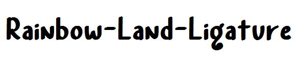 Rainbow-Land-Ligature字体