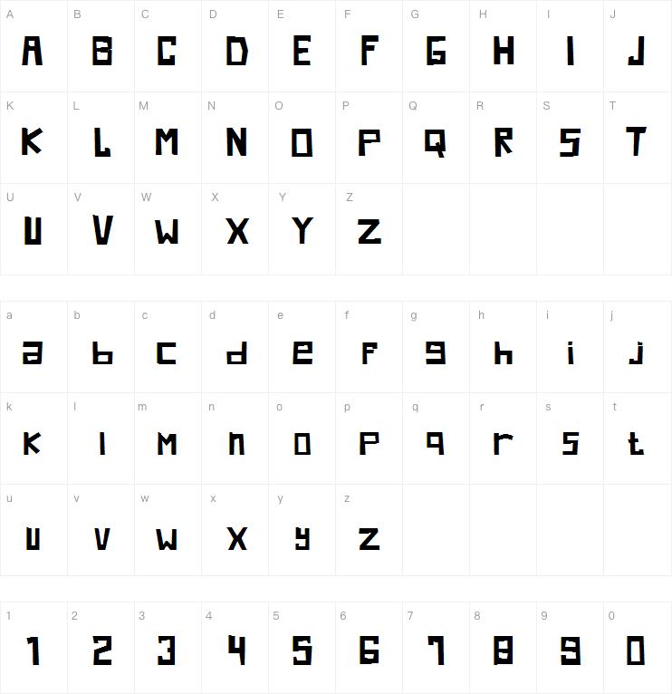 Krunch字体