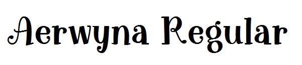 Aerwyna Regular字体