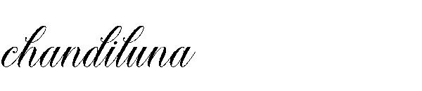 chandiluna字体